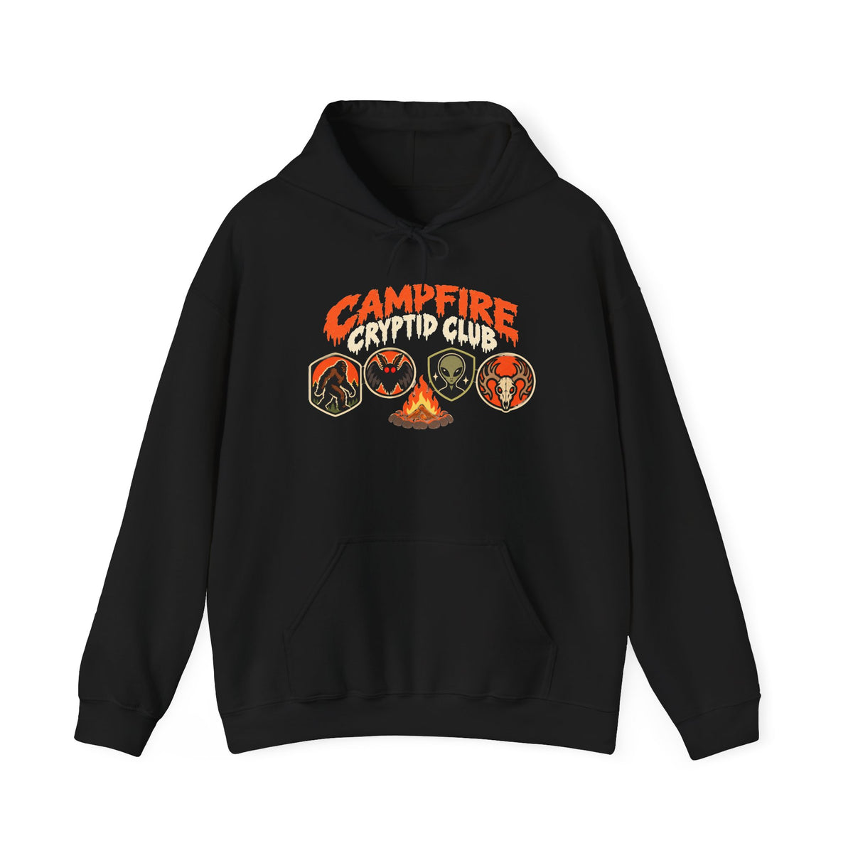 Campfire Cryptid Club Hoodie
