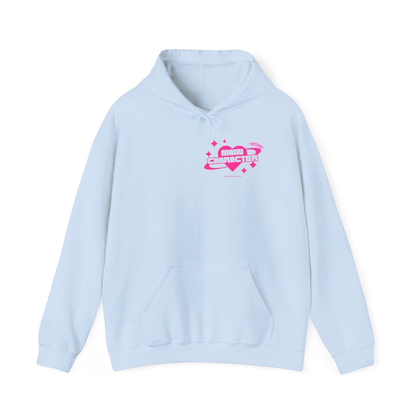 Main Character Pink Burst Hoodie