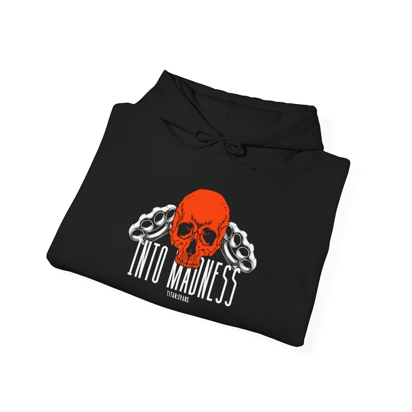 Into Madness iconic skull Hoodie
