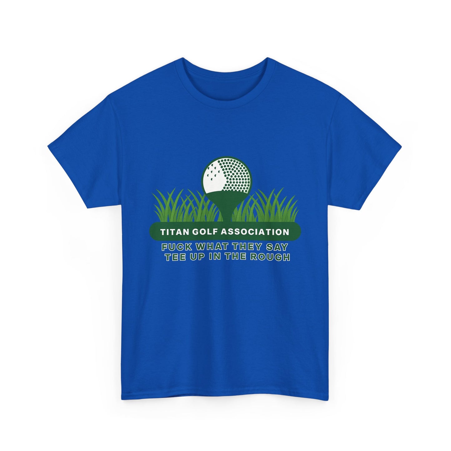 Tee up in the rough