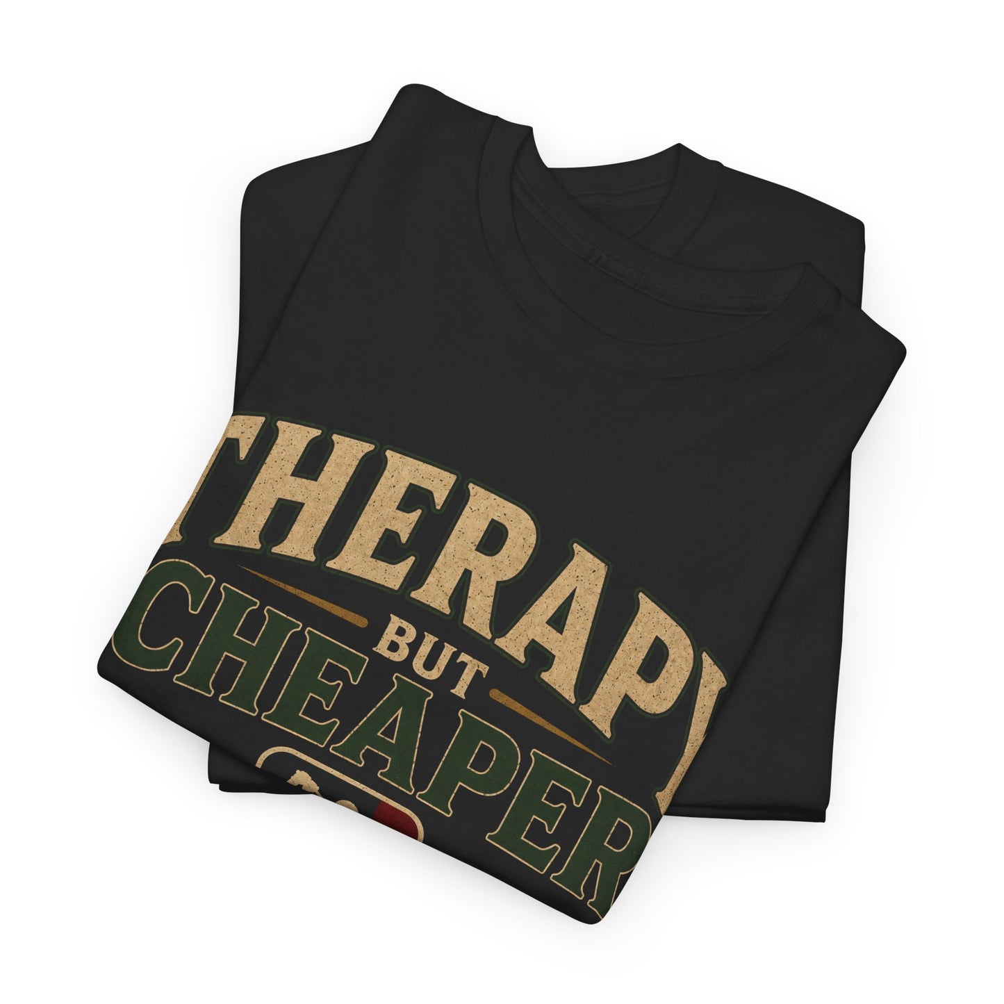 Golf Therapy Tee — "Therapy But Cheaper" Shirt