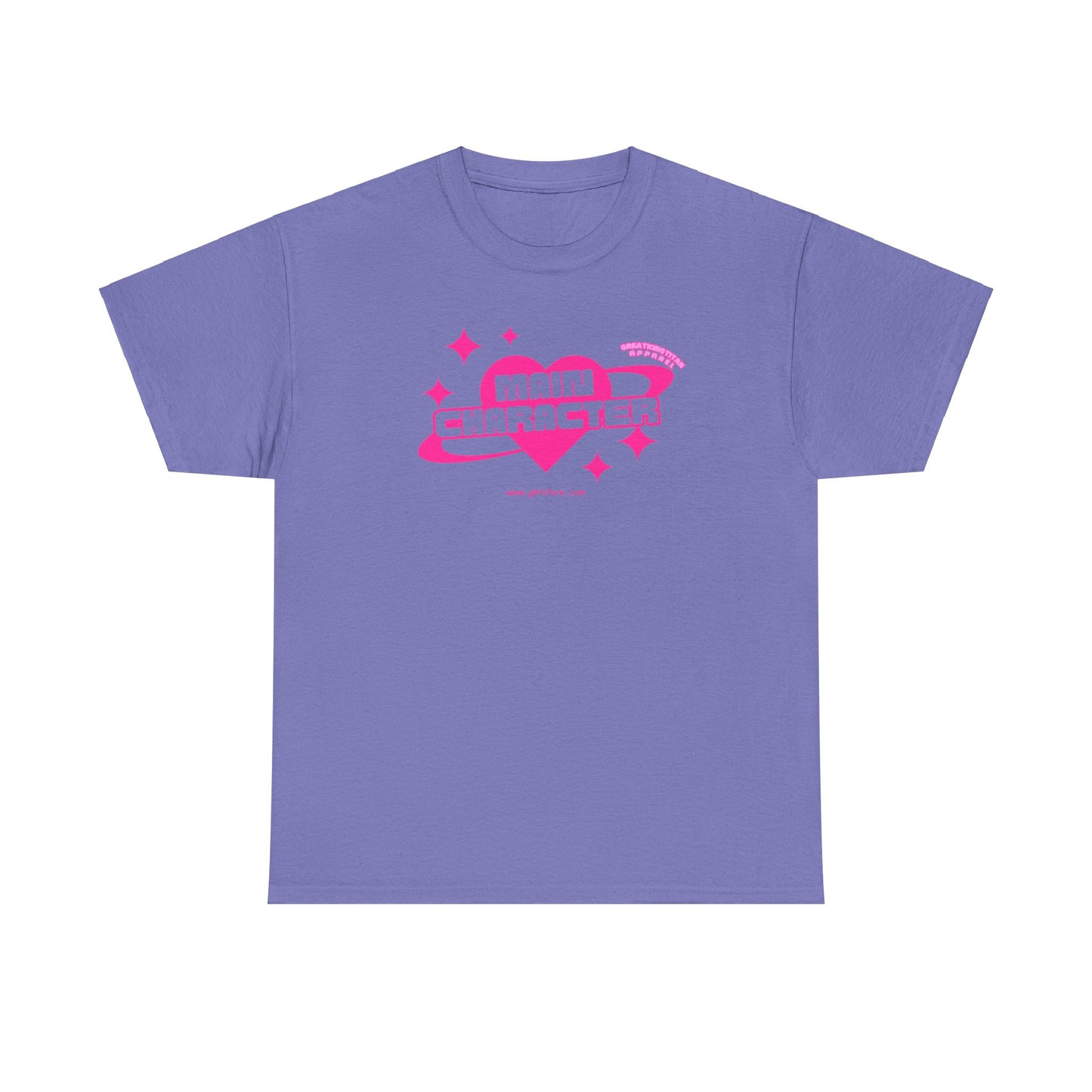 Main Character Pink burst Tee
