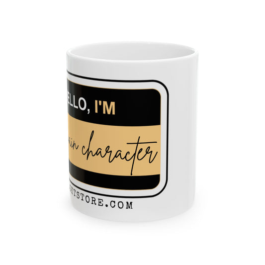 Hello I'm Character Ceramic Mug