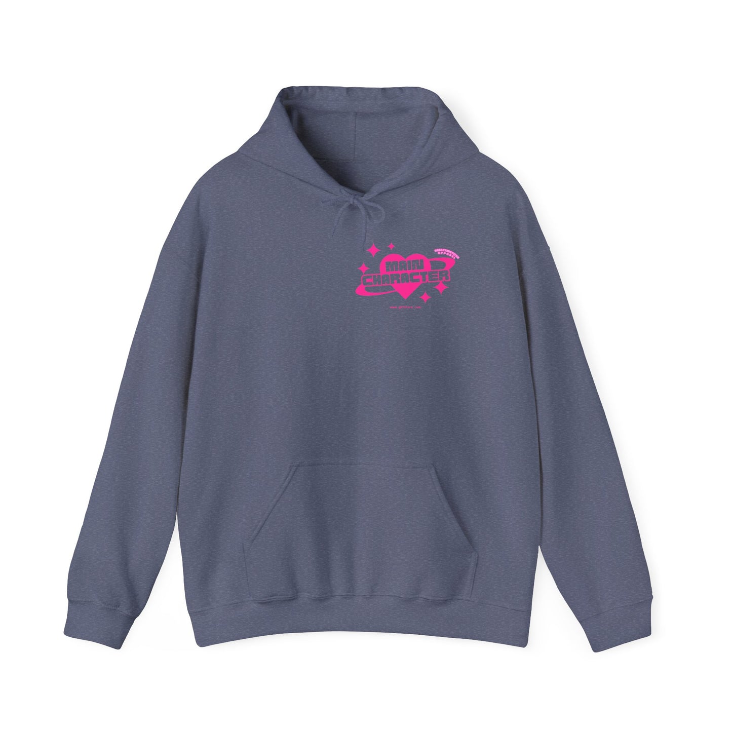 Main Character Pink Burst Hoodie