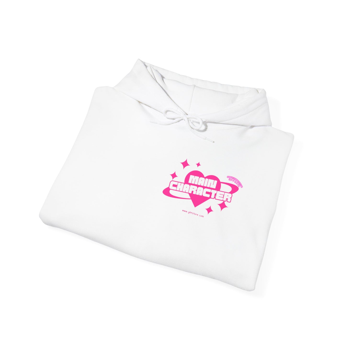 Main Character Pink Burst Hoodie