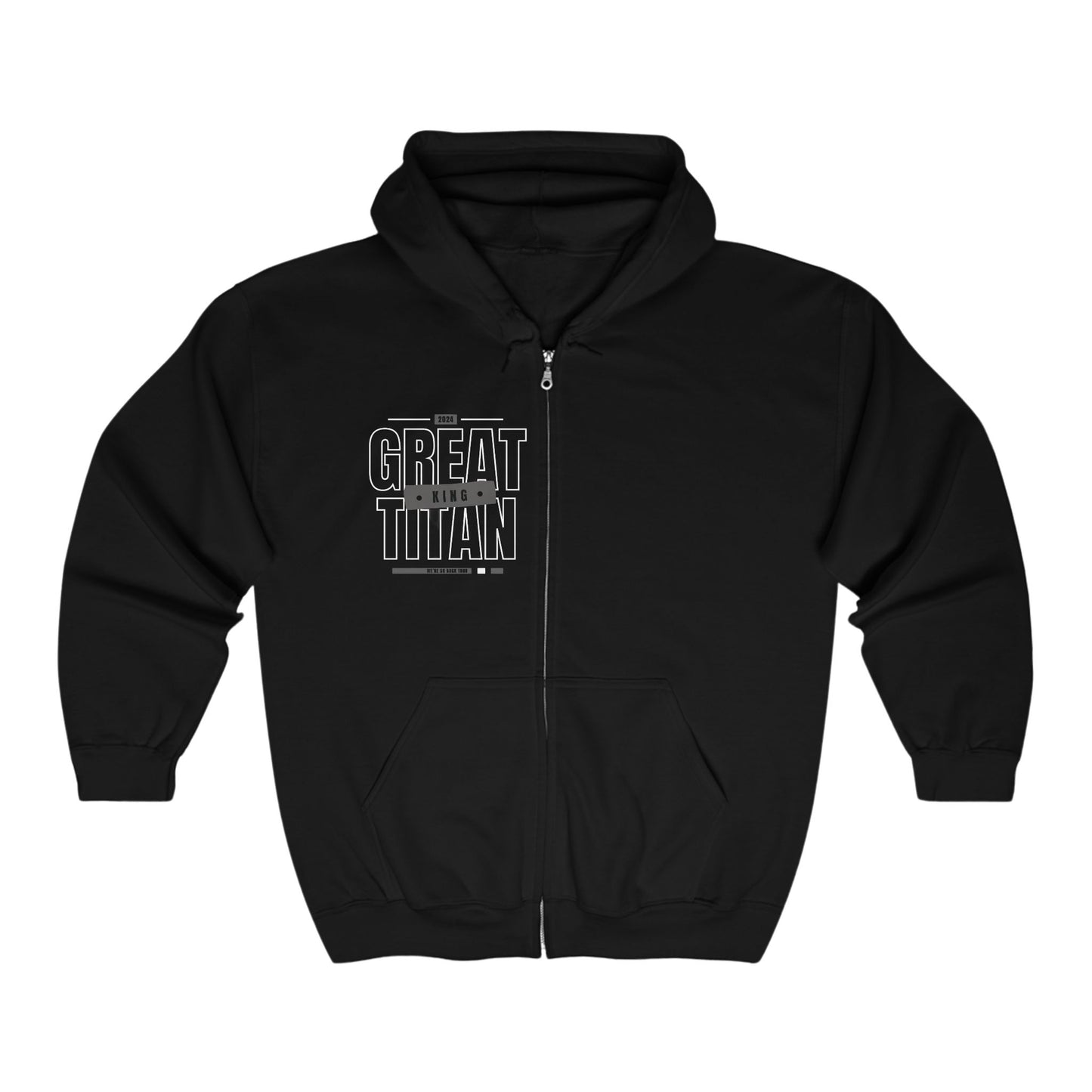 Great king titan We're so back tour Hoodie (Black out edition)
