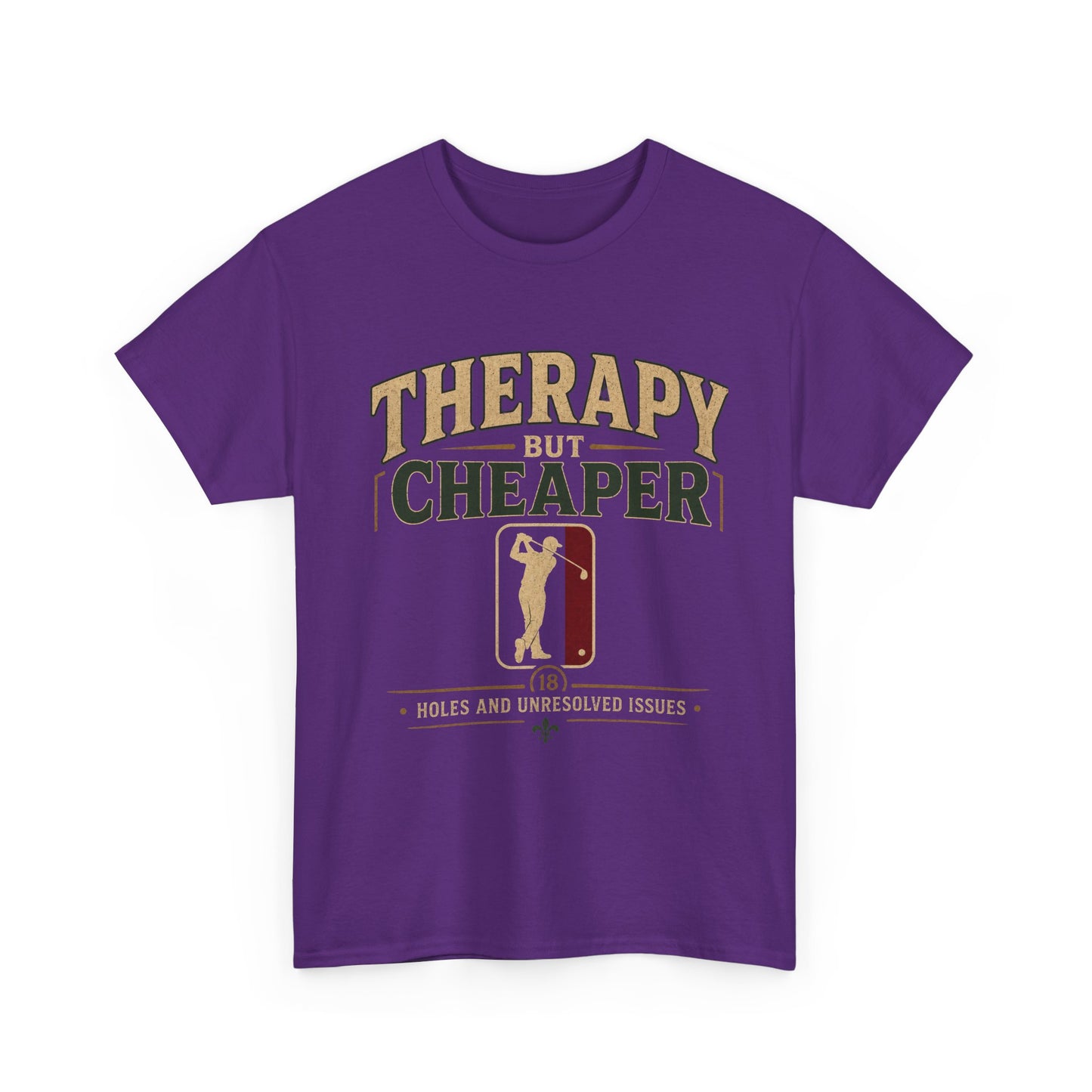 Golf Therapy Tee — "Therapy But Cheaper" Shirt