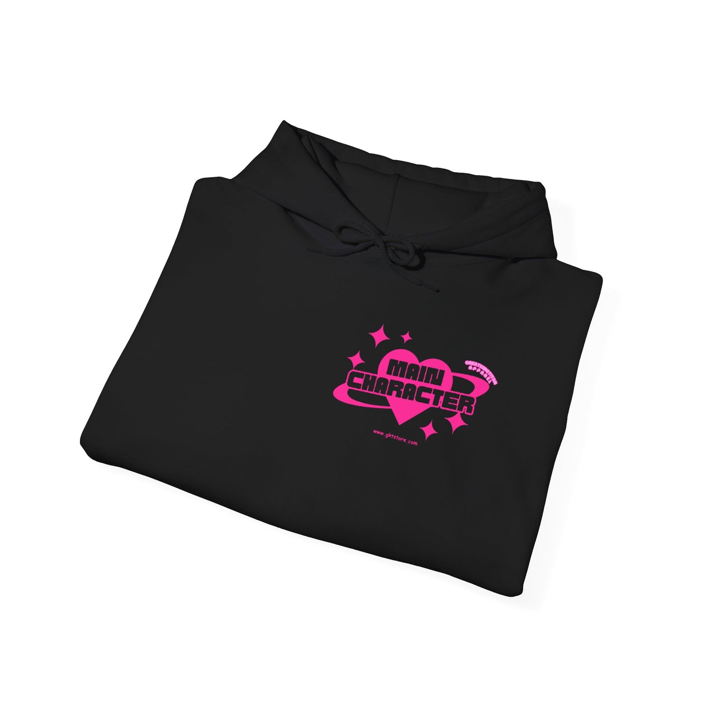 Main Character Pink Burst Hoodie