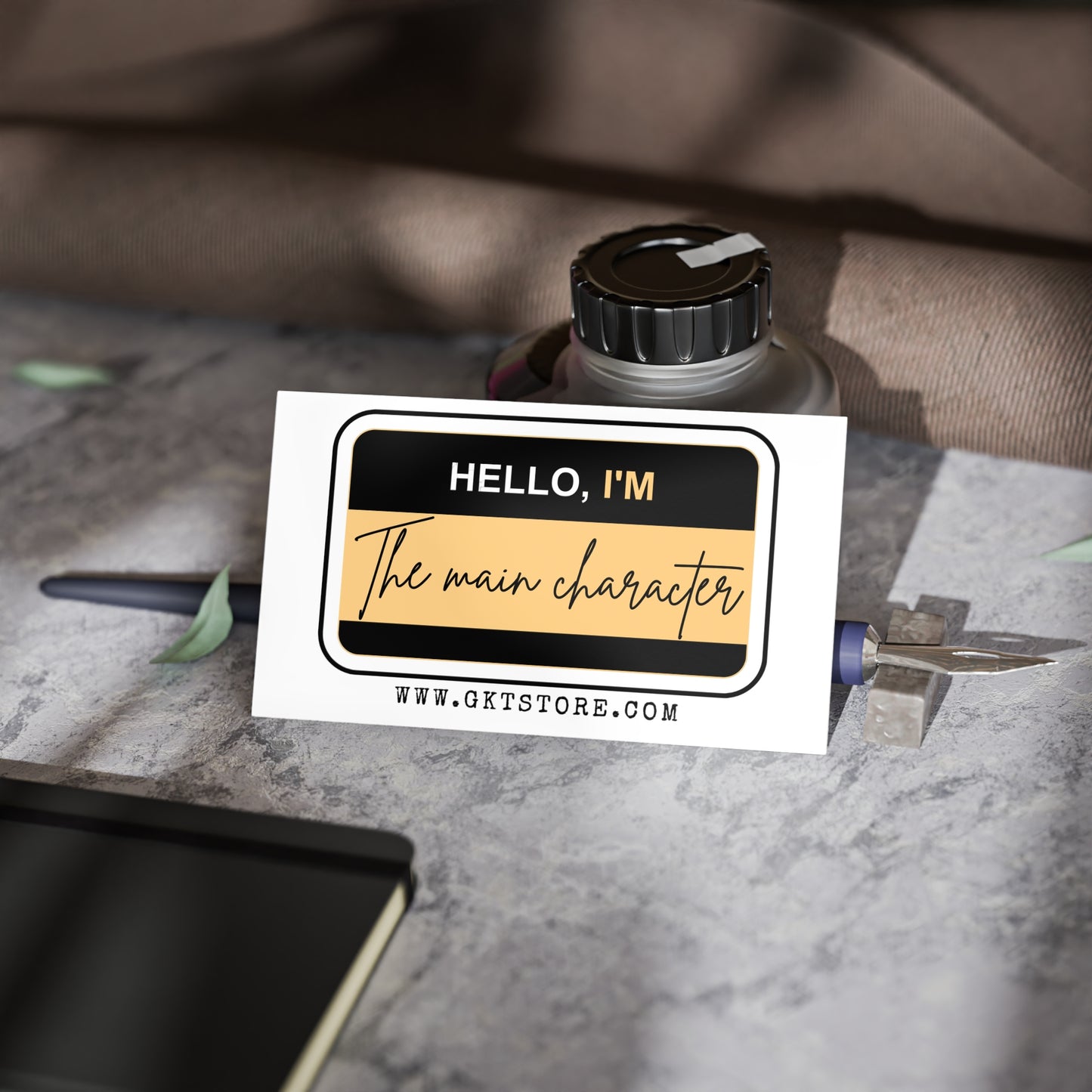 Hello I'm The Main Character Business Cards