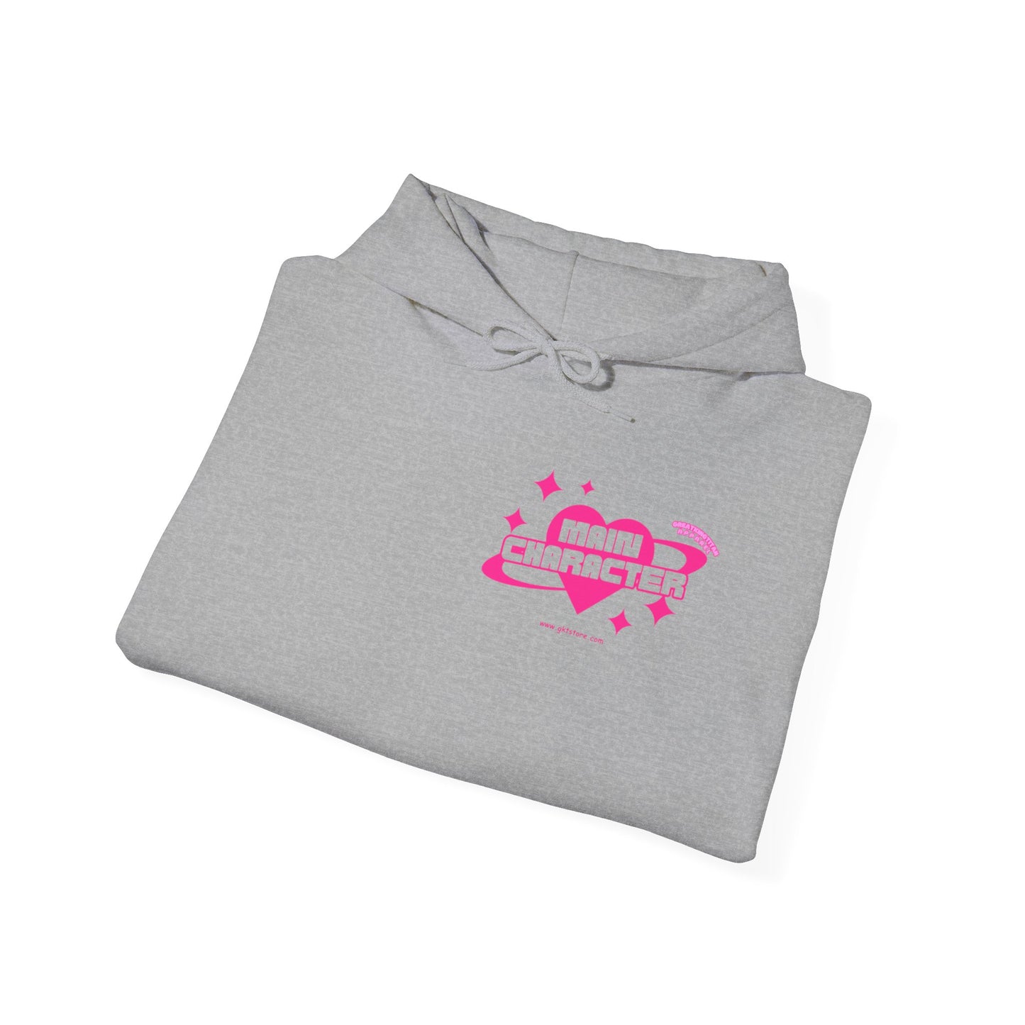 Main Character Pink Burst Hoodie