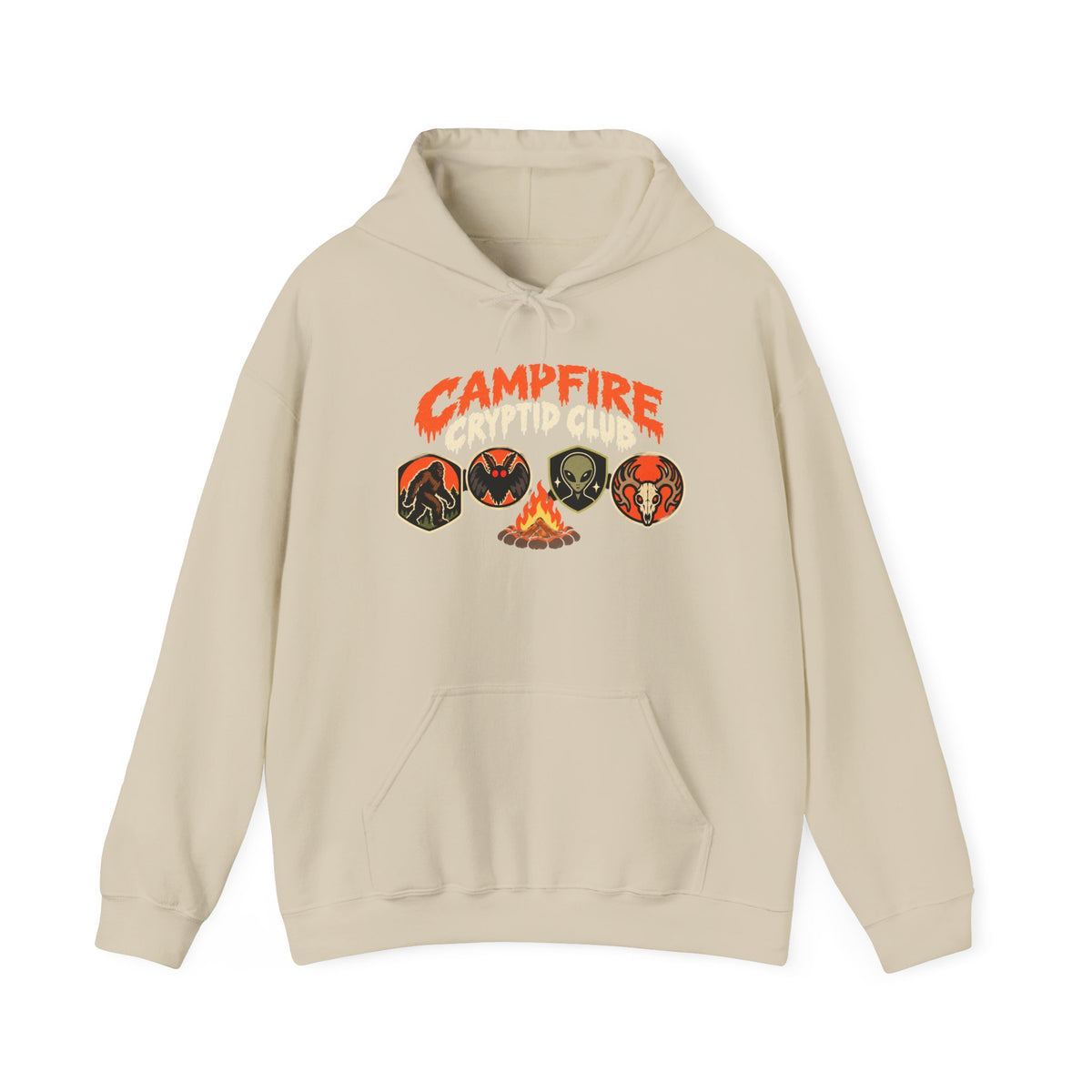 Campfire Cryptid Club Hoodie
