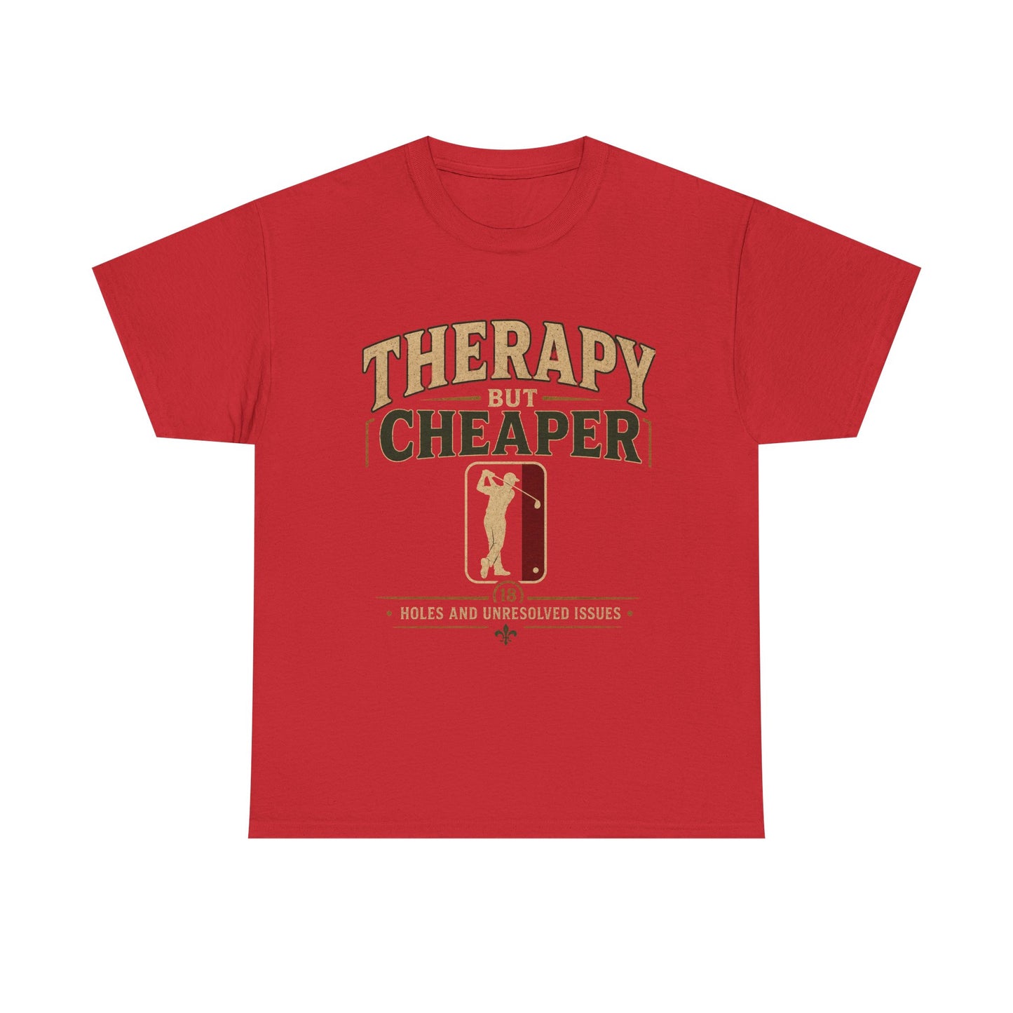 Golf Therapy Tee — "Therapy But Cheaper" Shirt