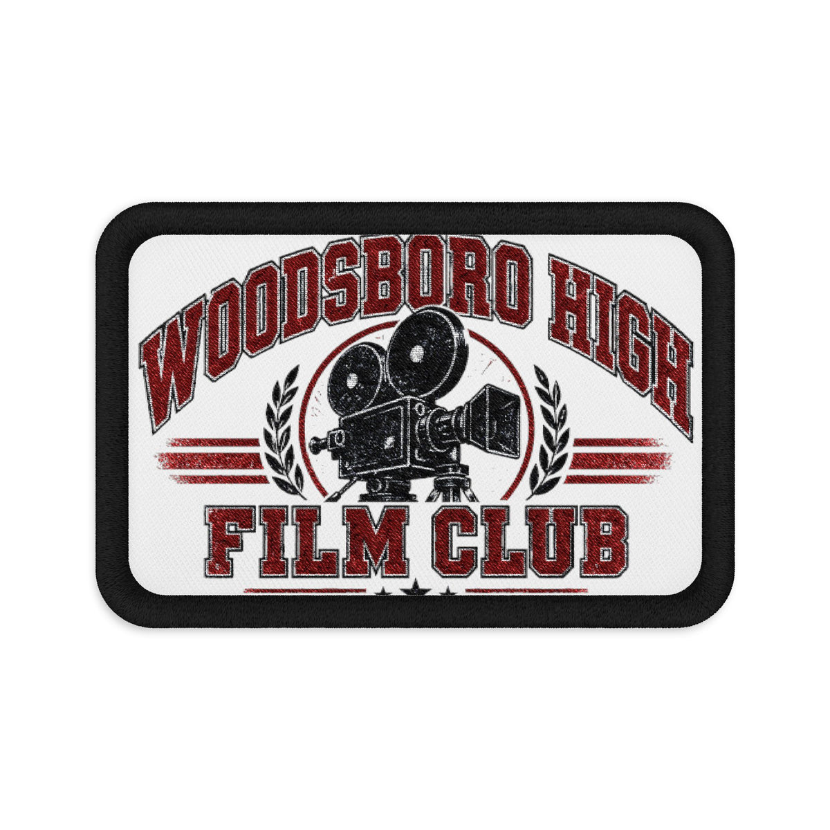 Woodsboro High Film Club Embroidered Patch
