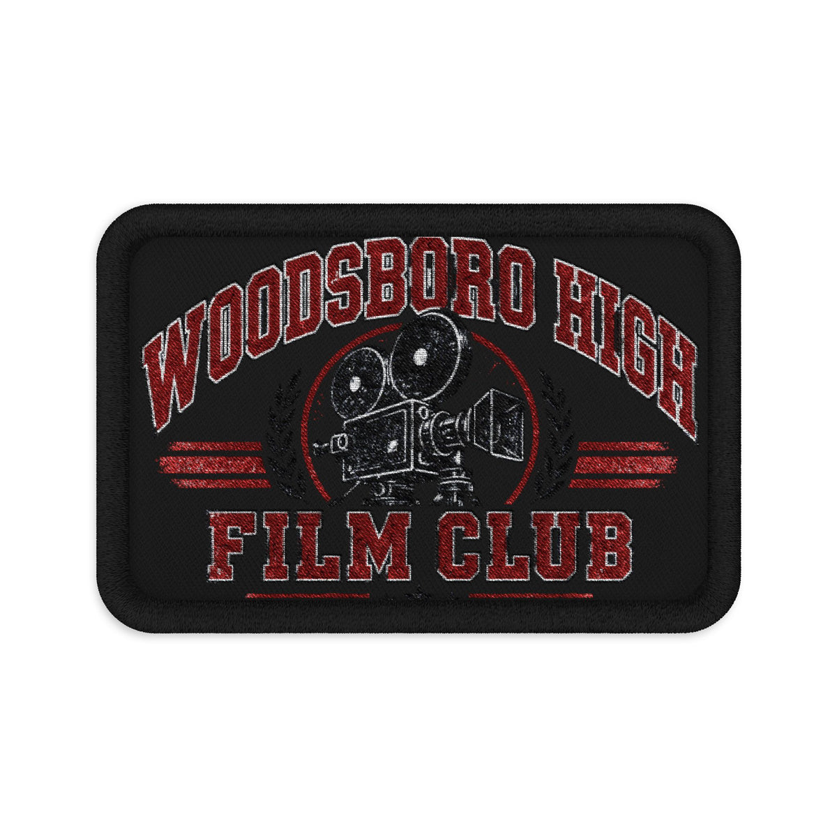 Woodsboro High Film Club Embroidered Patch