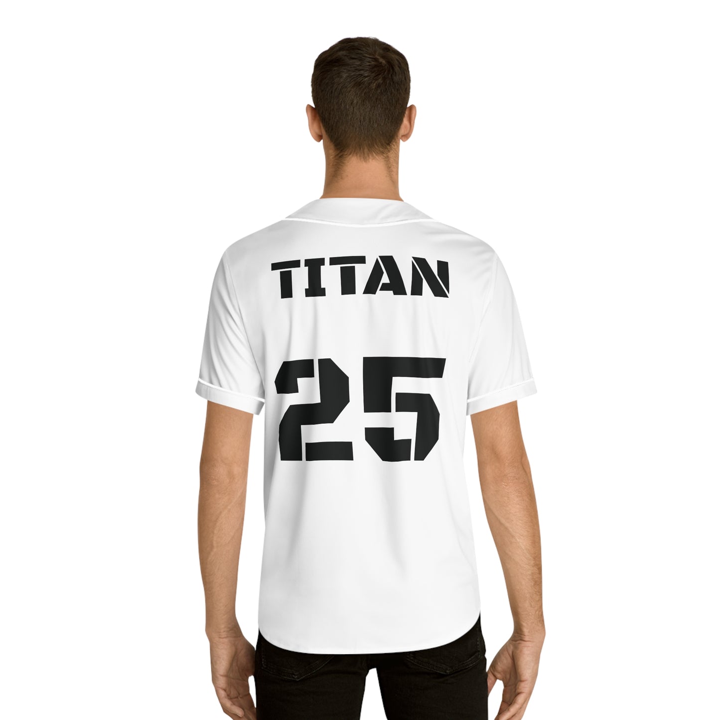 Cincinnati Hogs Men's Baseball Jersey - Titan #25