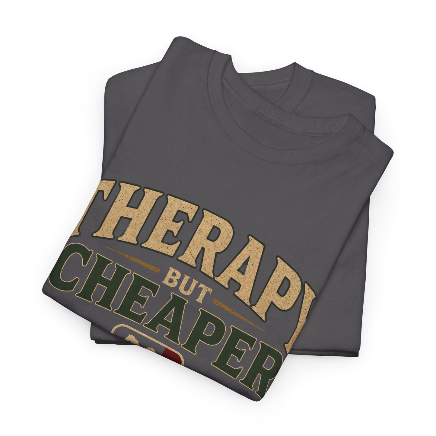 Golf Therapy Tee — "Therapy But Cheaper" Shirt