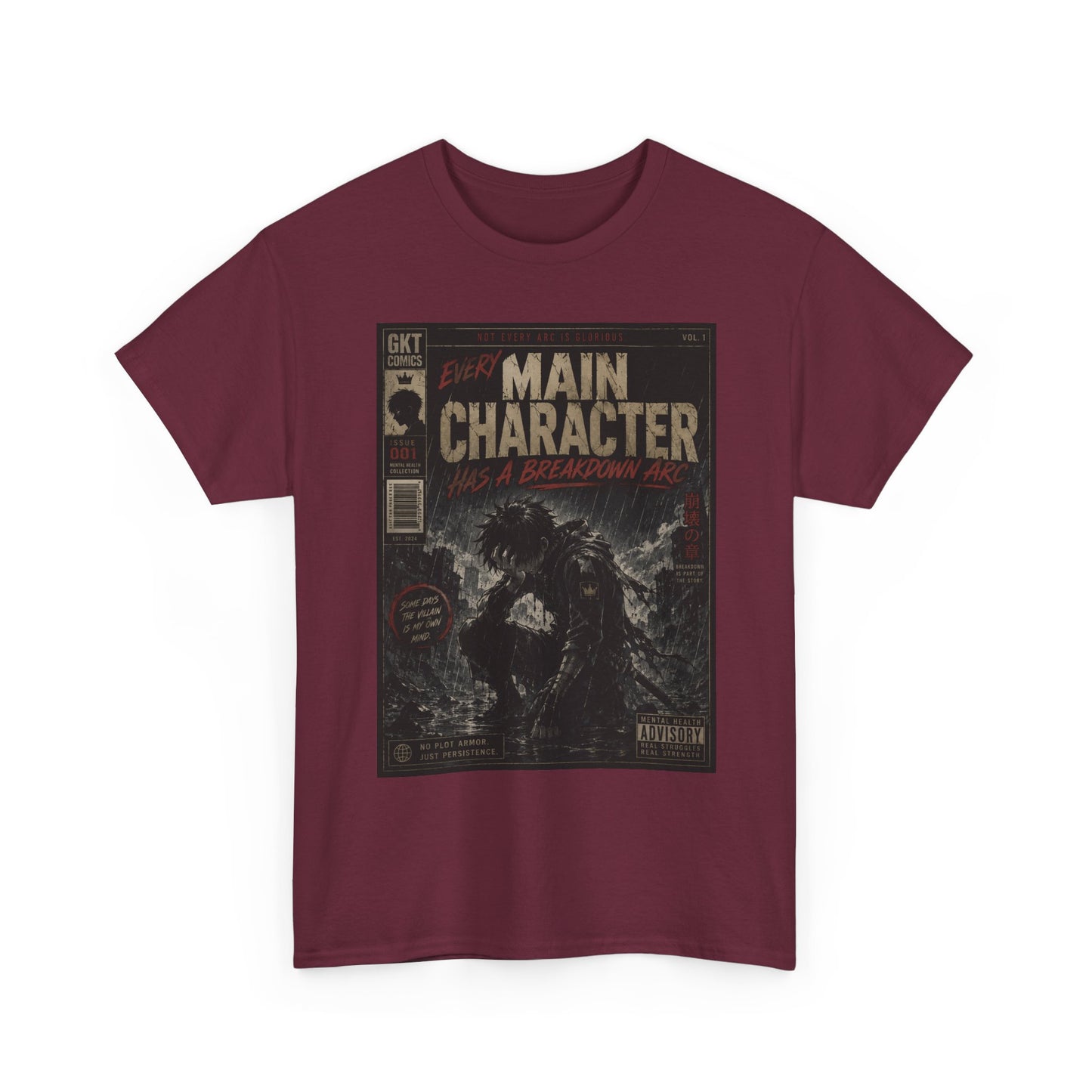Main Character Breakdown Arc Tee